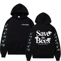 2024 Tyler The Creator FlowerBoy Save The Bees Merch Hoodie Long Sleeve Women Men Hooded Sweatshirt Fall Winter Fleece Clothes