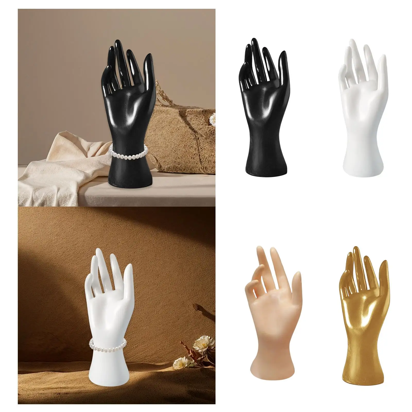 Female Mannequin Hand Hand Model Lightweight Jewelry Organizer Jewelry Display