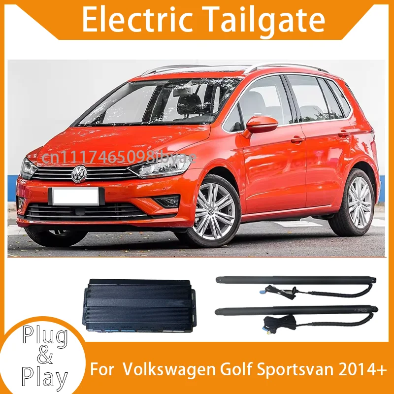 Car Electronics Tailgate Smart Electric Accessories Tail Gate Lift For Volkswagen Golf Sportsvan 2014+ Trunk Spring Foot Sensor