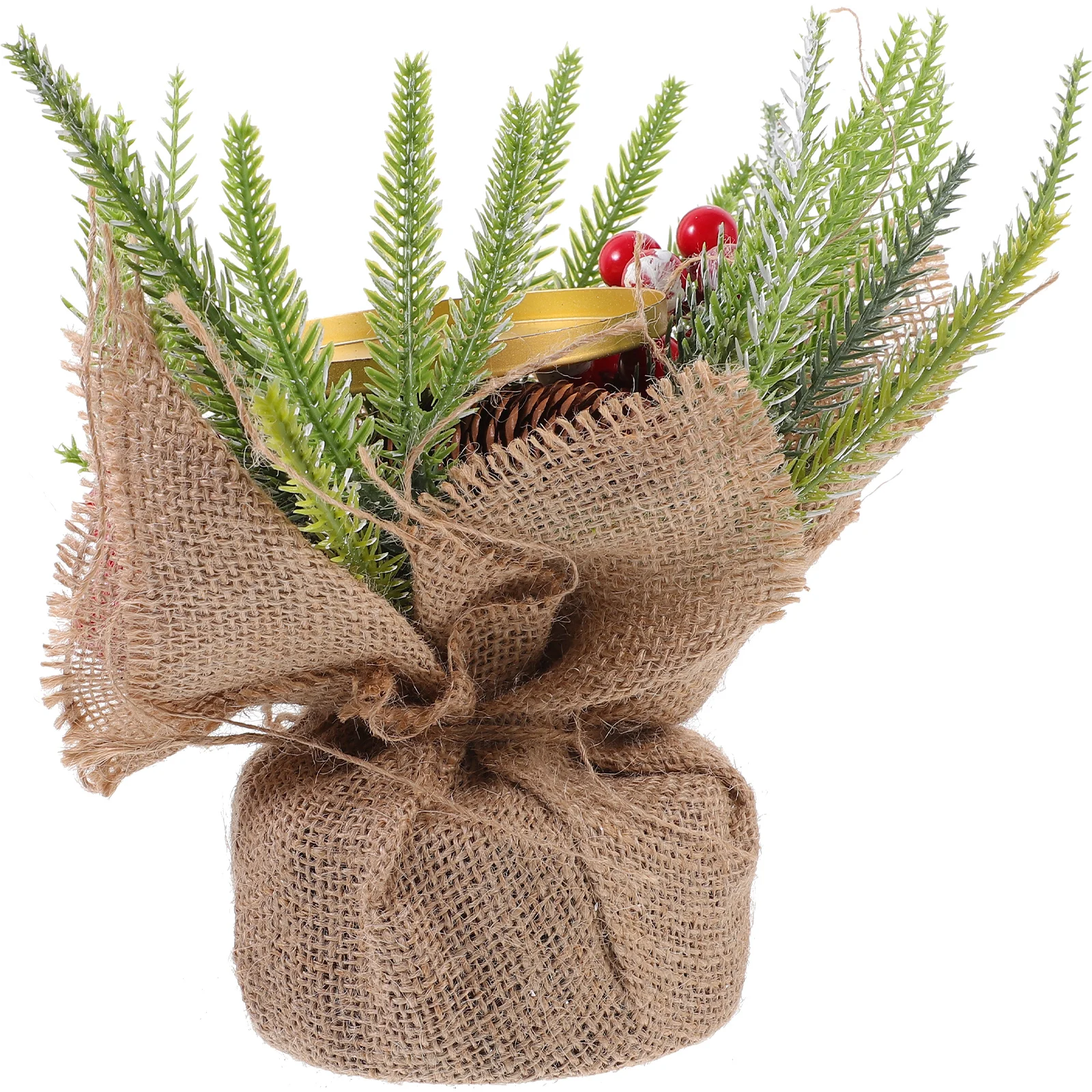 

Christmas Holder Ornament Stable Decorative Candlestick Desktop Decoration Party Favor Gift Tealight Holder Iron Cloth