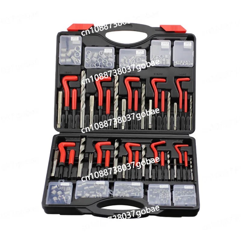 

261 PCS Thread Repair Tools Tap Drill Bit Set Hand Self Tapping Thread Set Tapping Thread Set Repairer