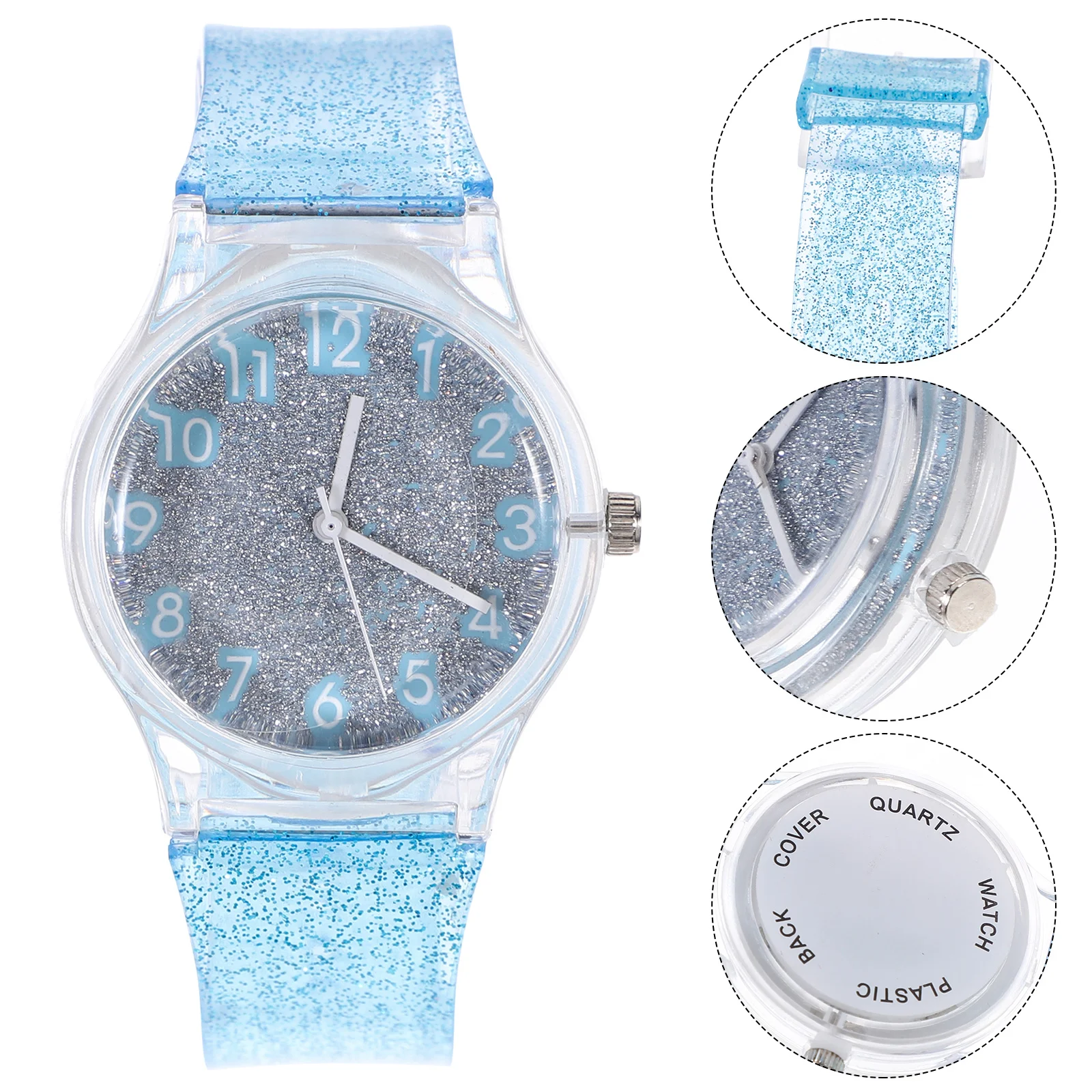 

's Watch Armbanduhr Kinder Glitzer Jungen Watches for