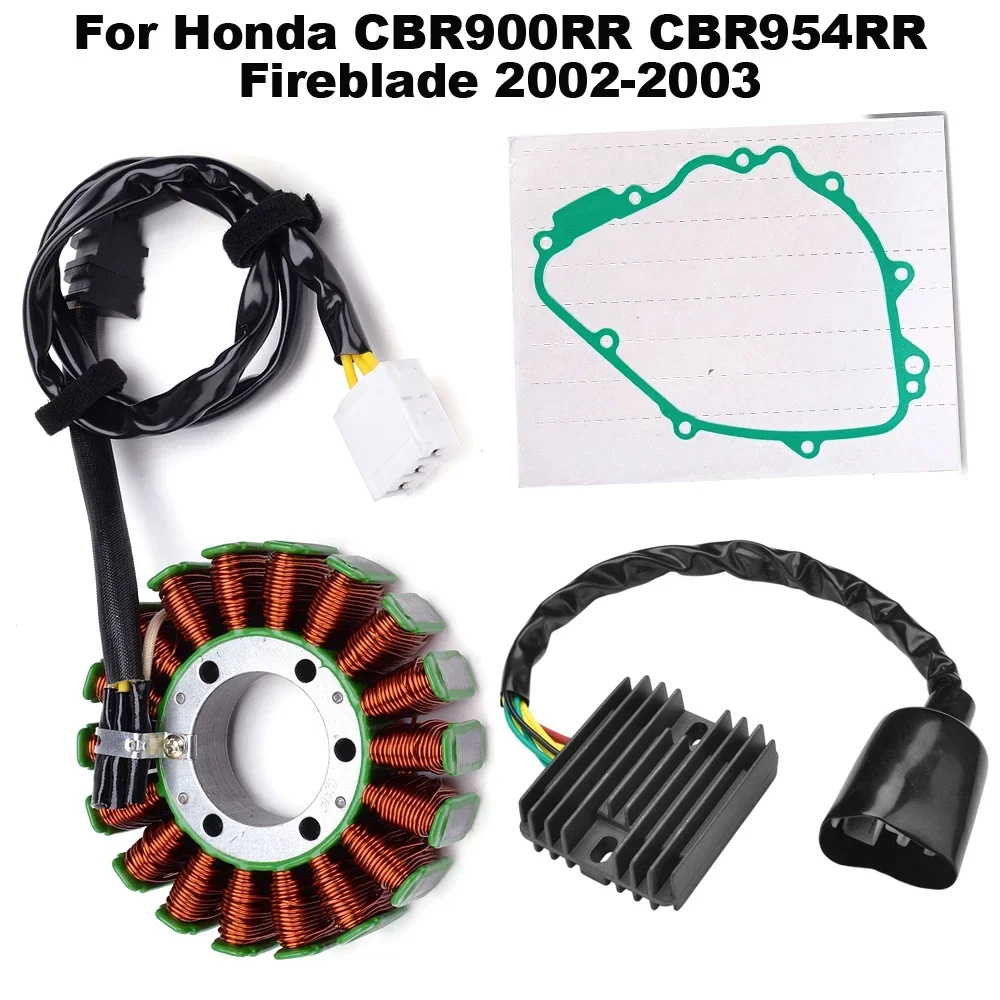 

Motorcycle Magneto Stator Rectifier Gasket Set For Honda CBR900RR CBR 900RR CBR954RR CBR954 RR Fireblade 2002-2003