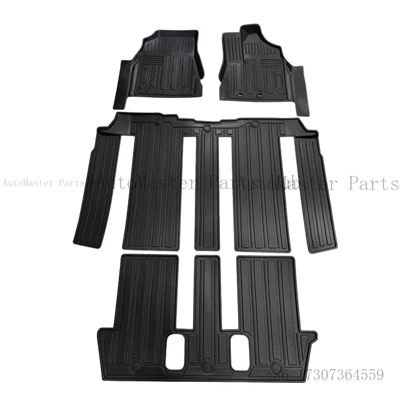 New TPE Floor Mats for Noah/VOXY80 Right-Hand Drive Three-Row Waterproof & Wear-Resnt