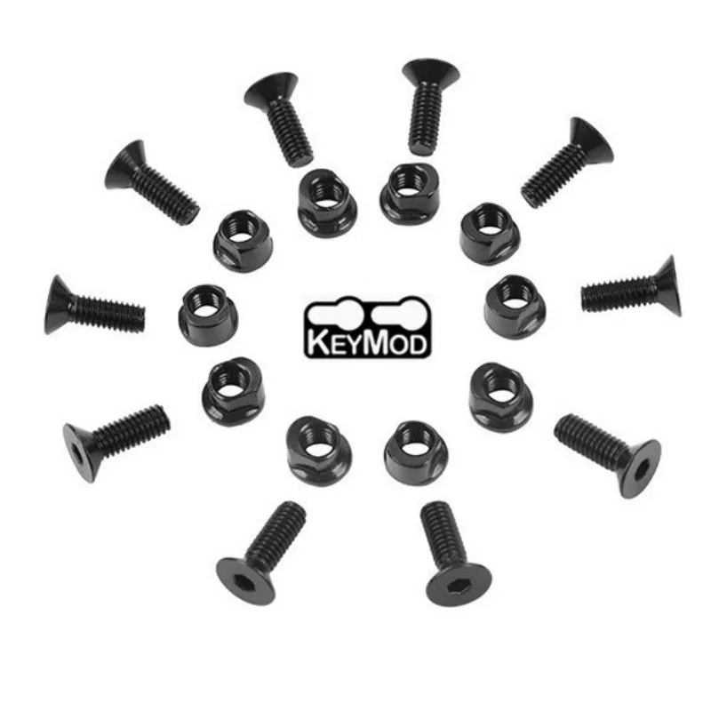 

200sets/pack MLOK M-LOK Screw And T Nut Replacement Set