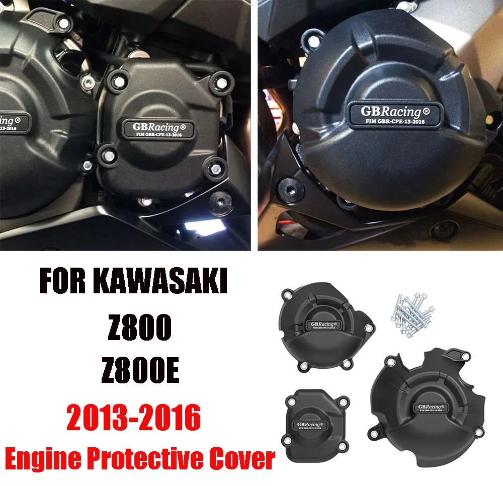 

GB Racing Engine Protect Cover Z800 2013-2016 For KAWASAKI Z 800 Motorcycle Alternator Clutch Protection Cover Accessories