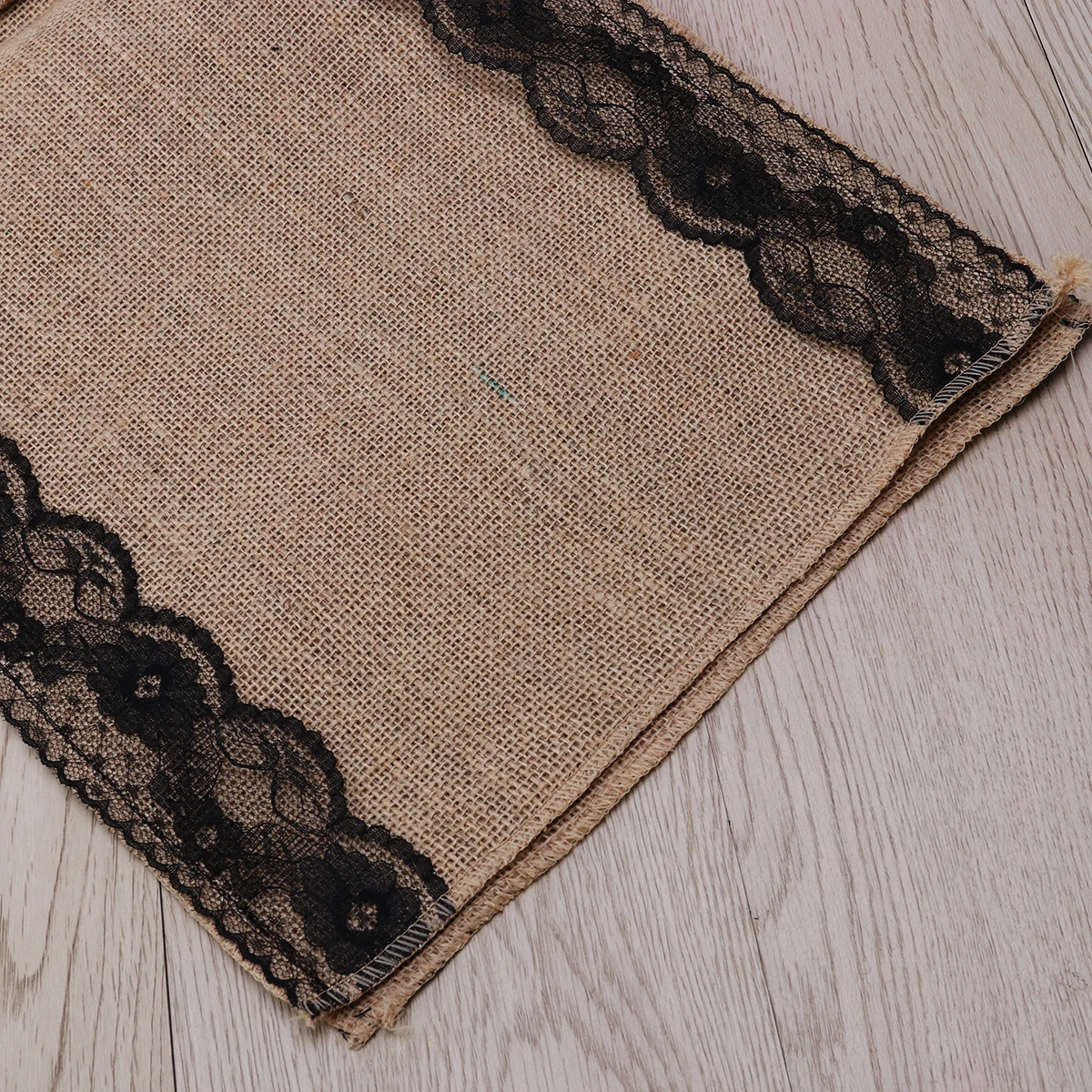 

Elegant Burlap Table Runner 275x30cm Lace Rustic Wedding Decor Christmas DiningReusable Long Wide Cover Tablecloth