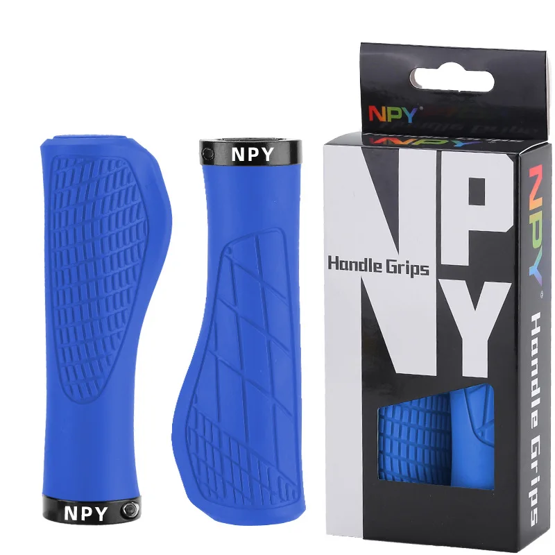 Fietsstuur Grip Lock Op Mountainbike Grip Zacht Rubber MTB Manchetten 22.2mm Fiets Handvat Cover antislip Fiets Handvatten