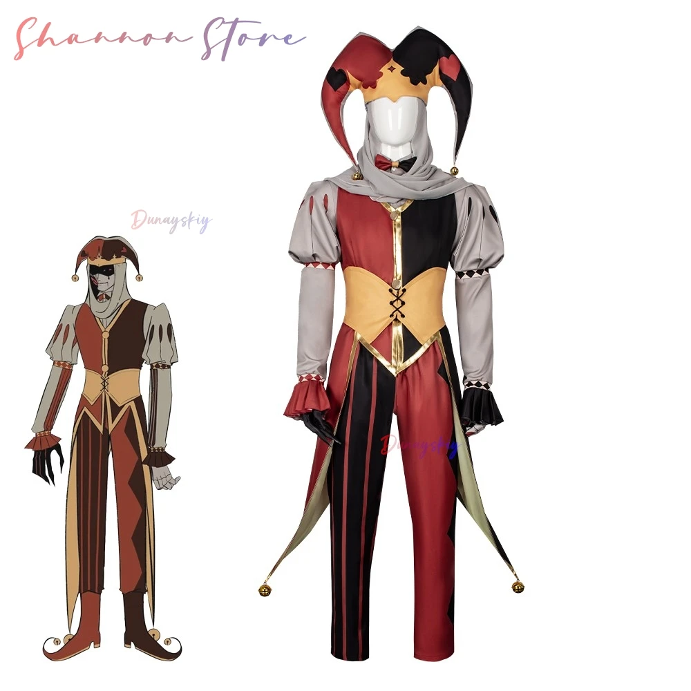 Jestyn Cosplay Kingdom Of Marionettes Jestyn Clown Game Outfit Puppet Cosplay Costume Halloween 2026 New In Stock  Duanyskiy@#%