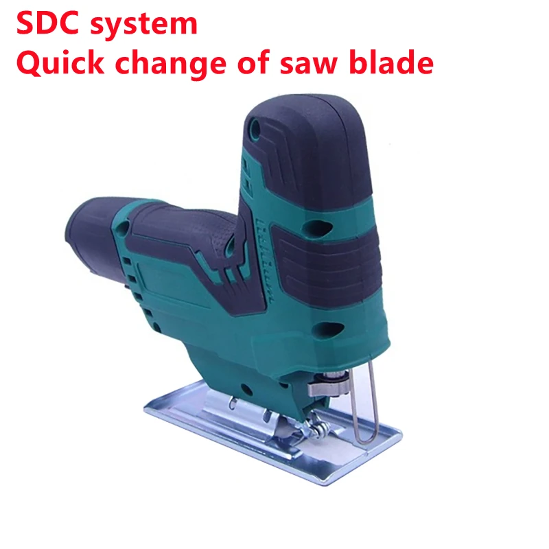 6 Speeds 55mm 2400RPM  Electric Jig Saw Cordless Jigsaw Portable Multi-Function Woodworking Power Tool Wood Cutting Machine
