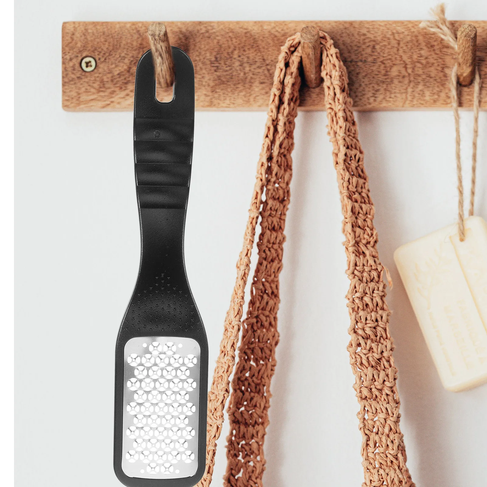 

Feet File Pedicure Calluses Remover Foot Scrubber File Ergonomic Handle Dead Skin Remover Foot Care Tool for Home