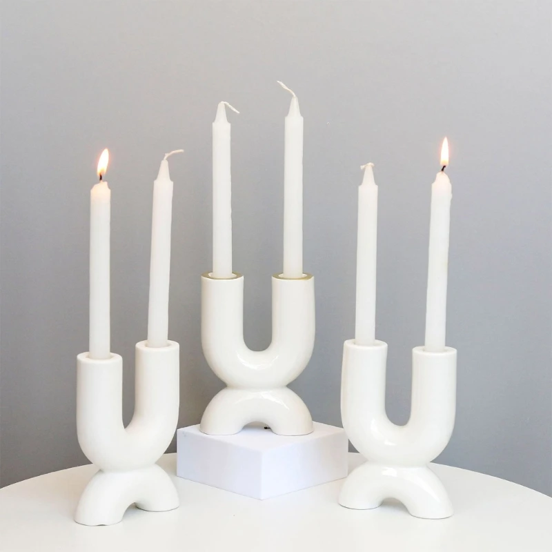 Tealight Holder Resin Molds Vase Mold Crystal Epoxy Mold Candlestick Mold
