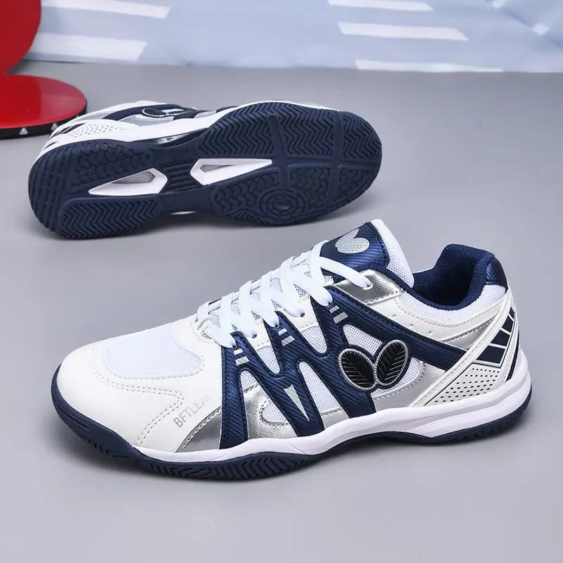 

Mens Badminton Shoes Anti-slip Professional Table Tennis Shoes Neutral Training Sports Shoes Casual Outdoor Volleyball Shoes