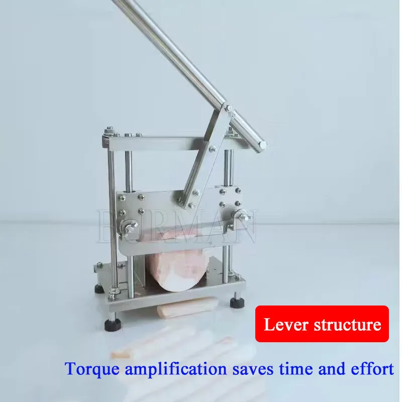 Manual Meat Slicer Machine  Stainless Steel Ham Slicing Tool Lamb Beef  Vegetable