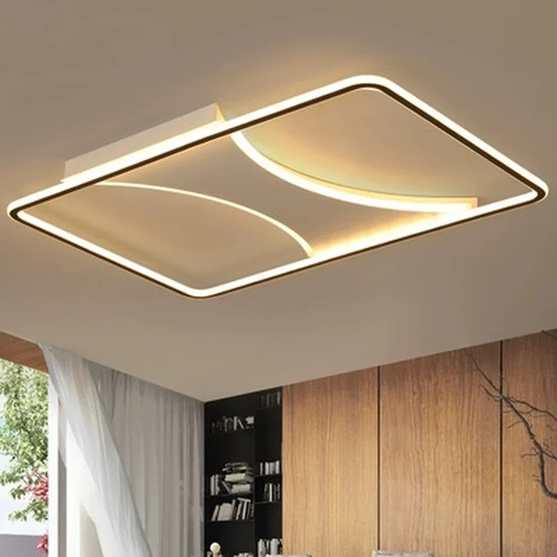 Plafonnier Led au design moderne rétro, luminaire de plafond, idéal pour un salon, une salle de bain, une chambre à coucher ou une cuisine