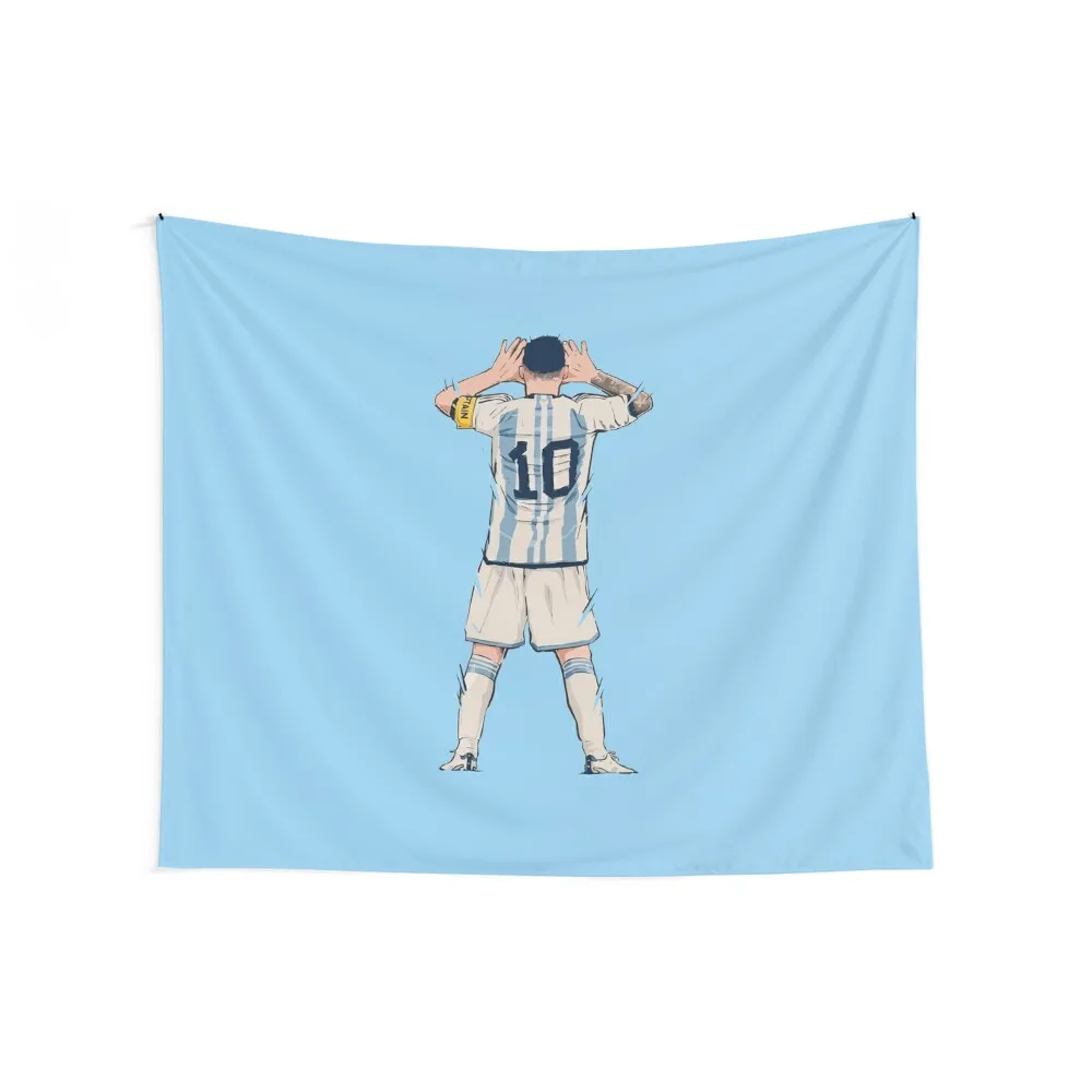 Messi vs Netherlands World Cup Qatar 2022 Tapestry Room Ornaments Home And Comfort Decor Room Decorations Aesthetics Tapestry