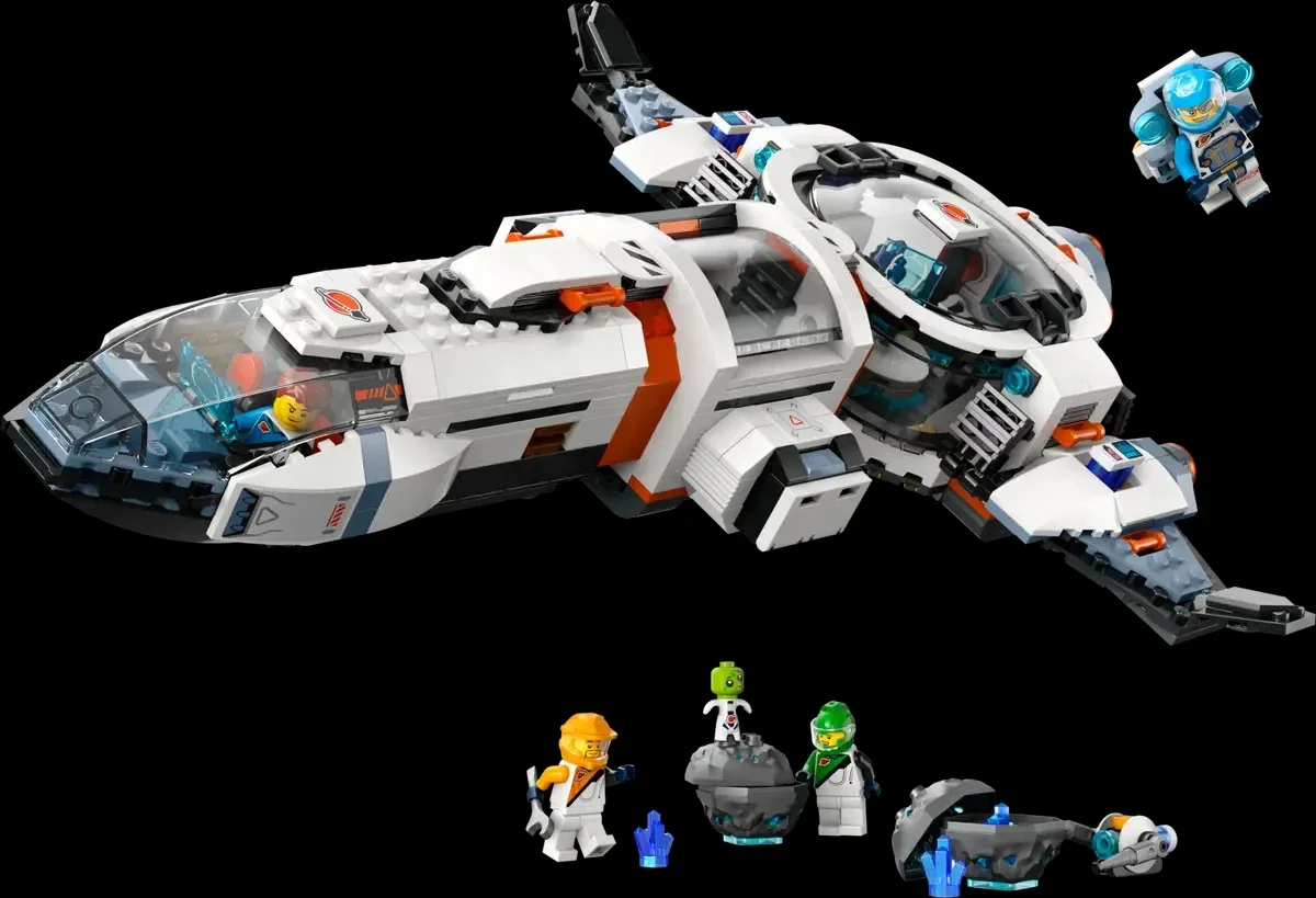 LEGO® City Modular Galactic Spaceship Building Blocks Toys for