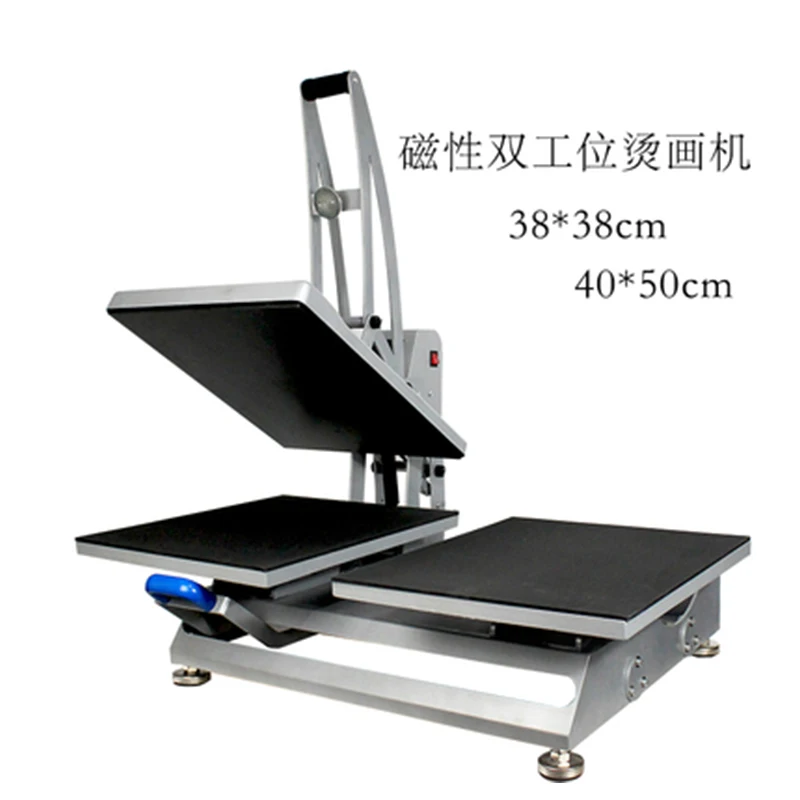 CH1702-2 High quality Double Tables Heat Press Machine Printing heat transfer equipment T-shirt printing machine 110V/220V