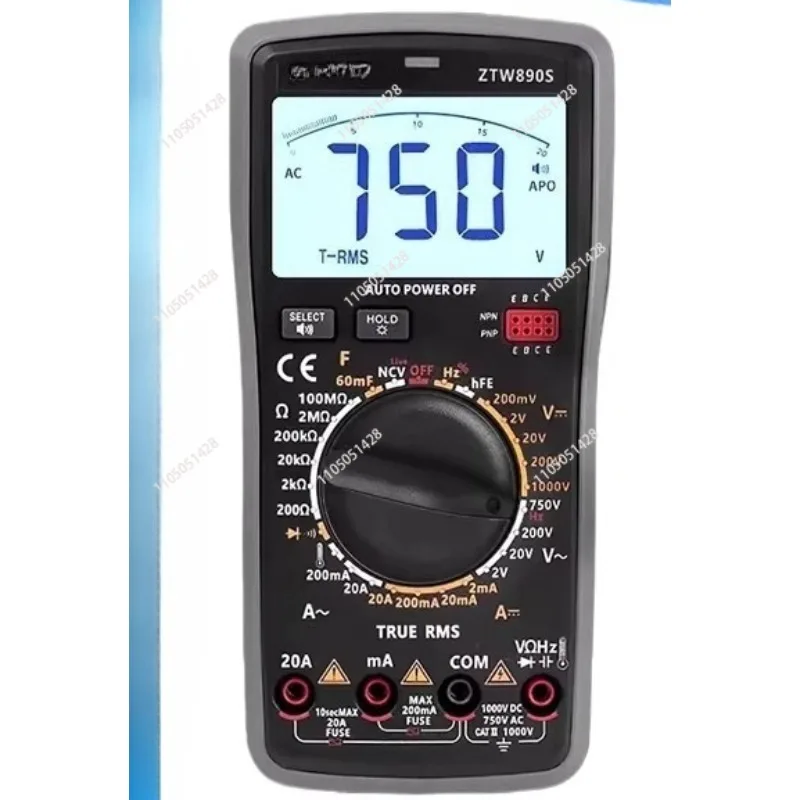 

Voice multimeter digital high-precision intelligent anti-burn auto repair electrician special multi-function