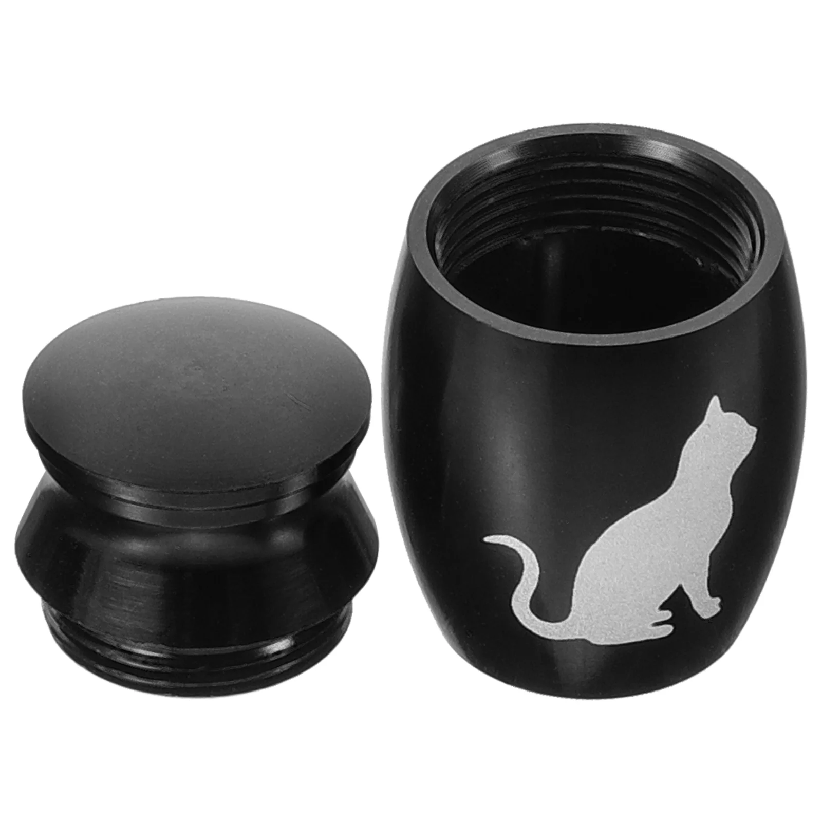

Urn Pet Cat Urns for Ashes Small Cremation Columbarium Black Keepsake Bridegroom