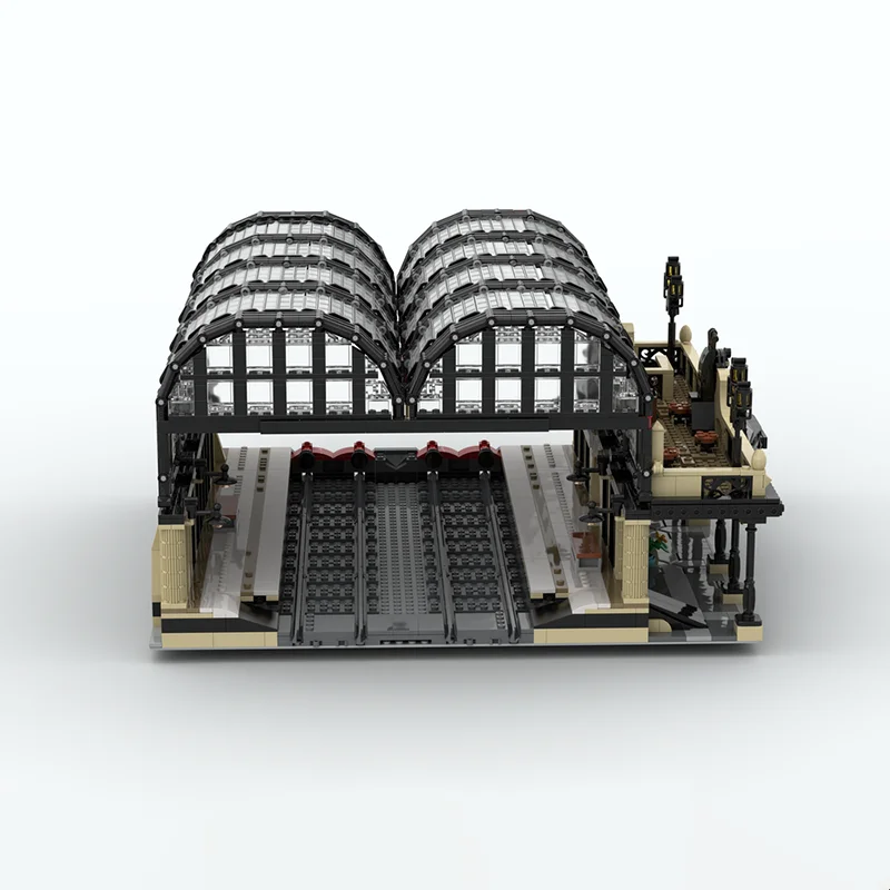 2572 قطعة MOC جراند ستودجيت محطة نموذج اللبنات البناء لتقوم بها بنفسك التعليم الإبداعي هدية الكريسماس ألعاب مكعبات عيد ميلاد #2