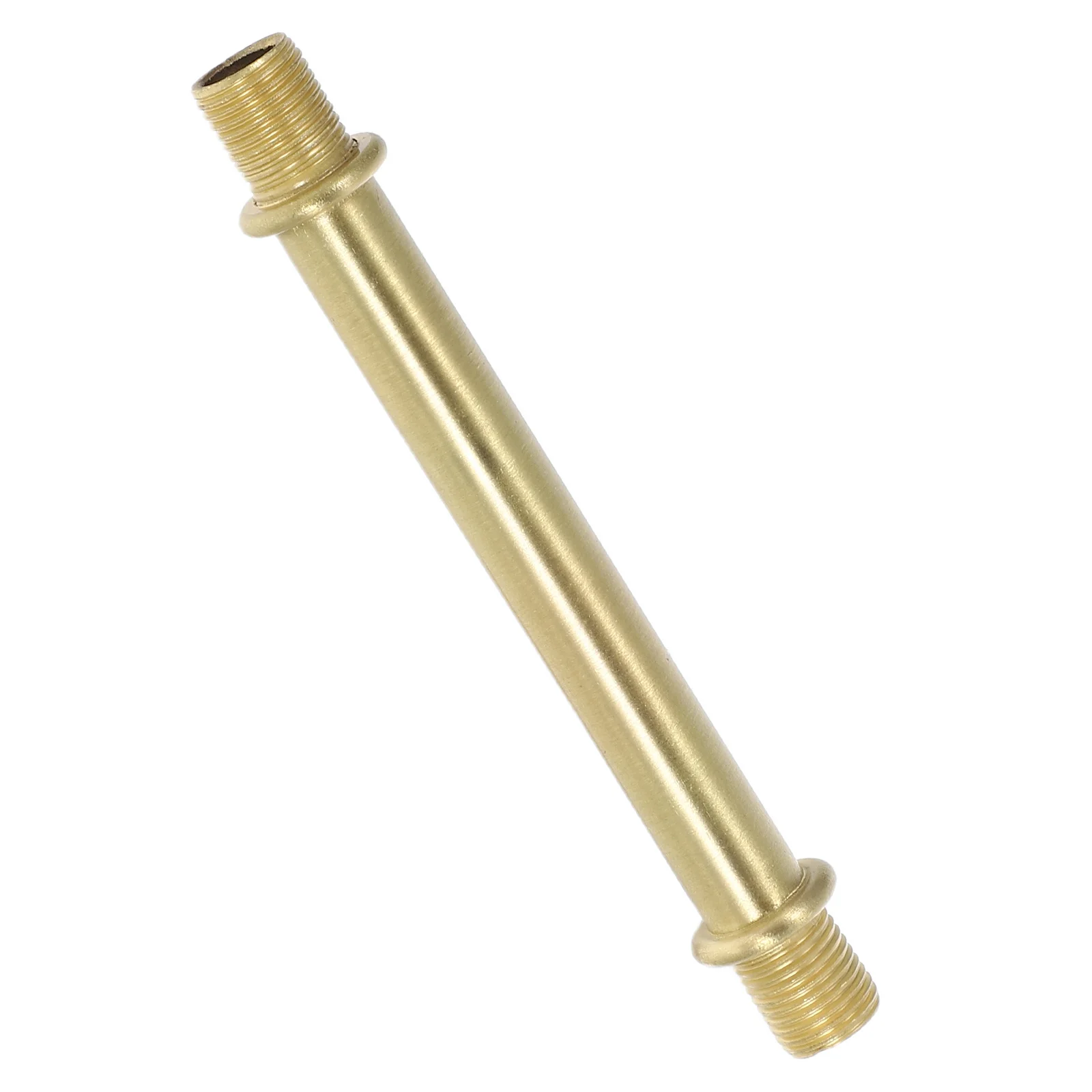 

Copper Threaded Wall Lamp Connection Pipe M10 Thread Replacement Straight Tube for DIY Table and Wall Lighting Fixtures Lamp