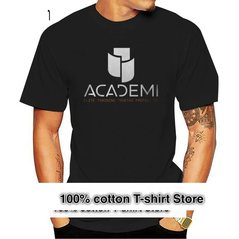 Triple Canopy Academi Military Black T Shirt S-3XL