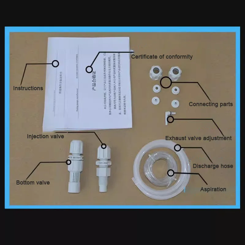 NEW Acid Chlorine Chemical Dosing Pump Electronic Metering Pump for Swimming Pool Automatic Electromagnetic Dosing Equipment