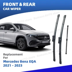 LHD Front Rear Windshield Wiper Blades For Mercedes Benz EQA 2021 2022 2023 H243 Windscreen Accessories EQA250 EQA 250 300 350