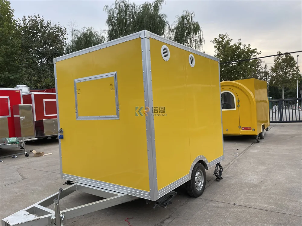 Konzession Fast-Food-LKW Straße mobile Lebensmittel Anhänger Eis wagen benutzer definierte Küche Kaffee Anhänger Lebensmittel Kiosk