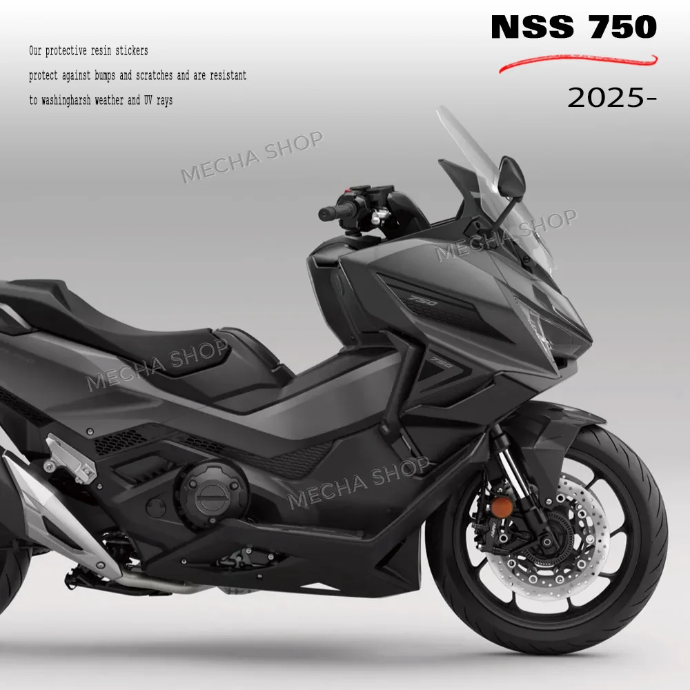 

Для NSS750 Impulse 2025 - Защитная накладка на бак мотоцикла NSS 750, водонепроницаемая 3D гелевая наклейка