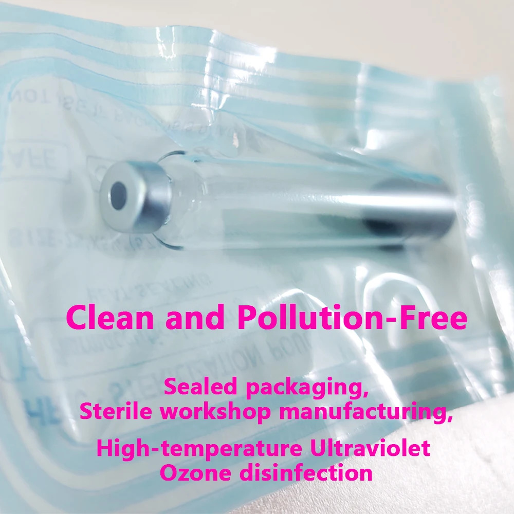 

20 шт. пустые картриджи 3 мл, индивидуальная упаковка, кассетная бутылка для эстетики, одноразовая