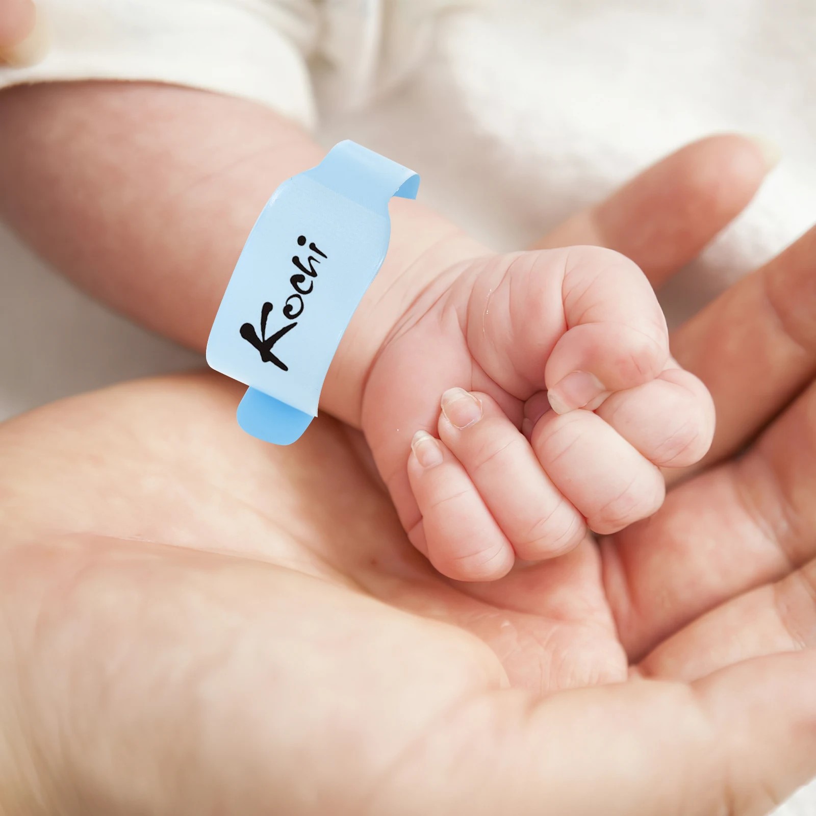 100pcs Wristbands Hospital Identification Bands Soft Pvc Waterproof Disposable Adjustable Writable Medical Bracelets For