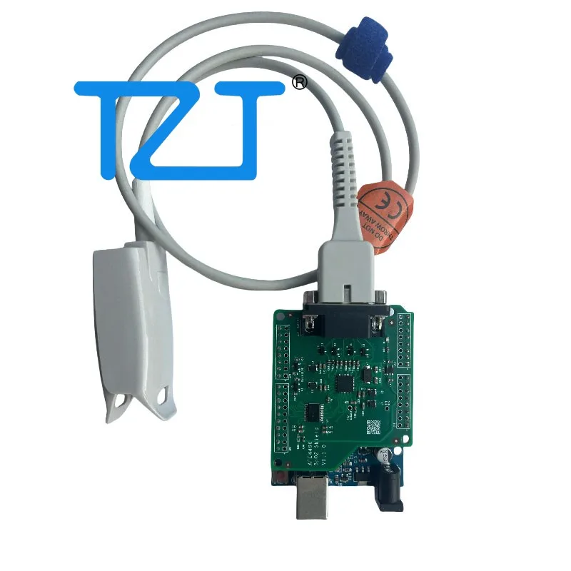 TZT AFE4490 для Arduino Shield, плата кислорода в крови для зажима на палец, тестирование концентрации кислорода в крови