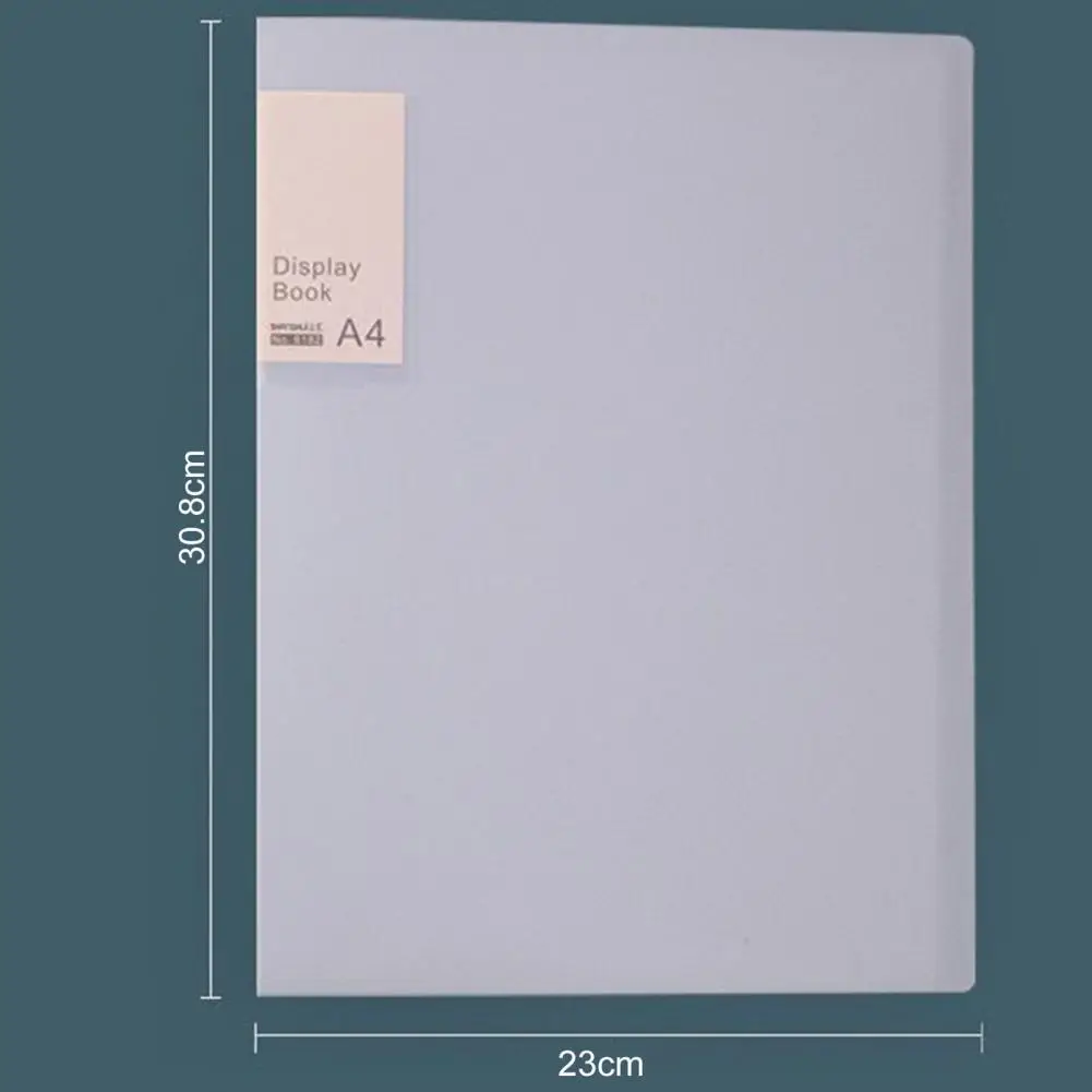 Convenient Document Folder  High-Transparency Easy Binding A4 Paper Binder  A4 Paper Binder Portfolio Organizer
