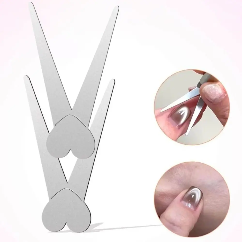 3D Effect Cat Eye Magnet V-Shaped Design Heart Shape French Cat's Eye Tool Single Head Super Strong Magnetic