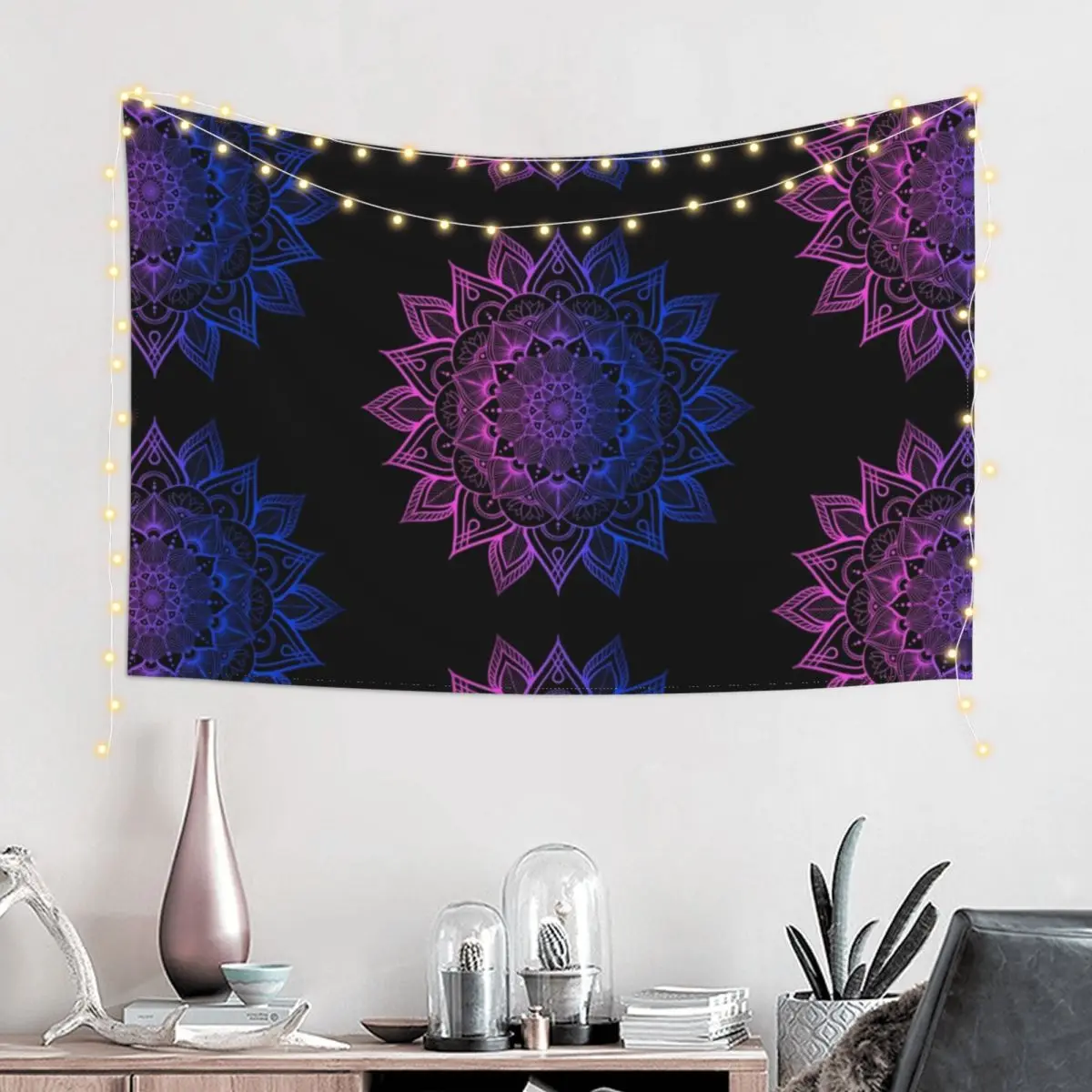 Bisexual LGBTQ Mandala Tapestry Decoration Room Wall Coverings Decorative Wall Murals Tapestry