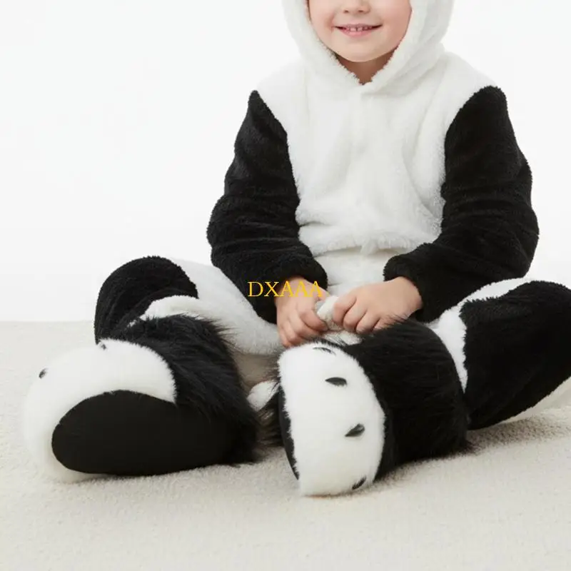 DXAA Gatos Lobo Perro Zorros Fursuit Pies Patas Zapatos con Garra Botas Peludas Cosplay Accesorios Disfraces Animales para