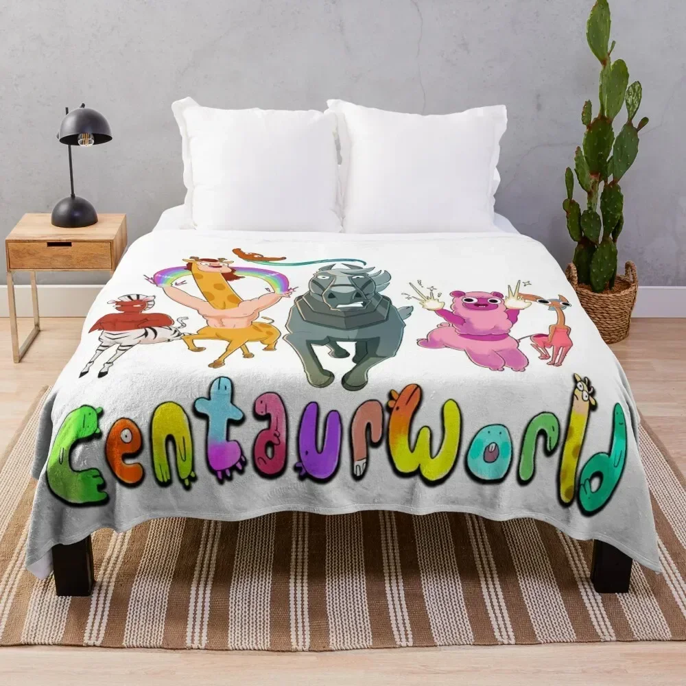 

Centaurworld Throw Blanket Stain Resistant Cozy Warm Blanket