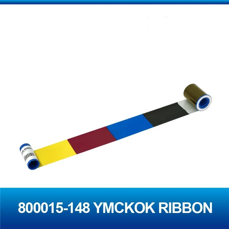 Compatible 800015-148 YMCKOK Ribbon 170 Prints For Zebra P400 P420C P500 P520C P720C Card Printer