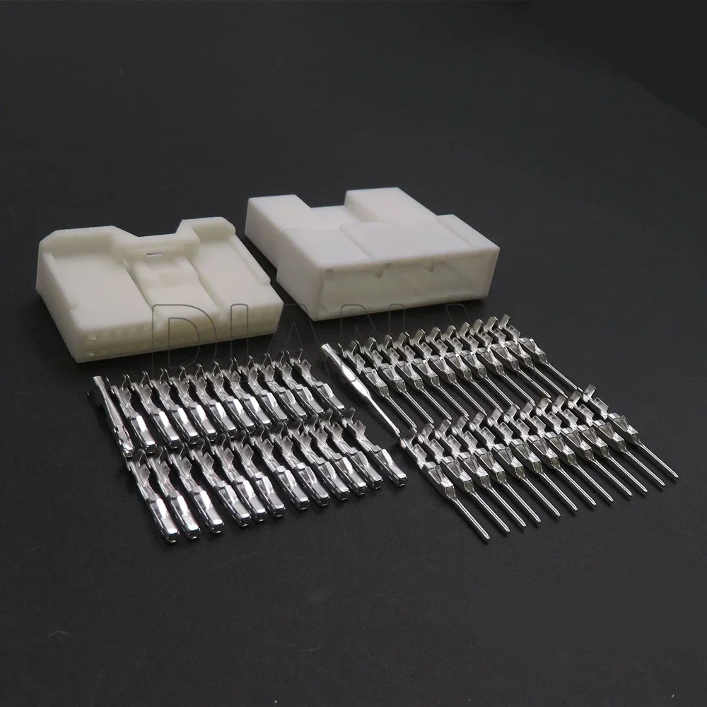 1 Set 24 Way 6098-4010 AC Assembly Car Navigation Main Engine Plug For Toyota Lexus Automobile Unsealed Socket Car Wire Adapter