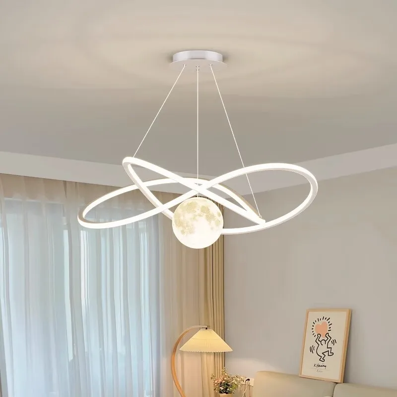 Imagem -03 - Energy-saving Inteligente Pendant Light Modern Led Luz de Teto Hall Sala de Estar Quarto Sala de Jantar