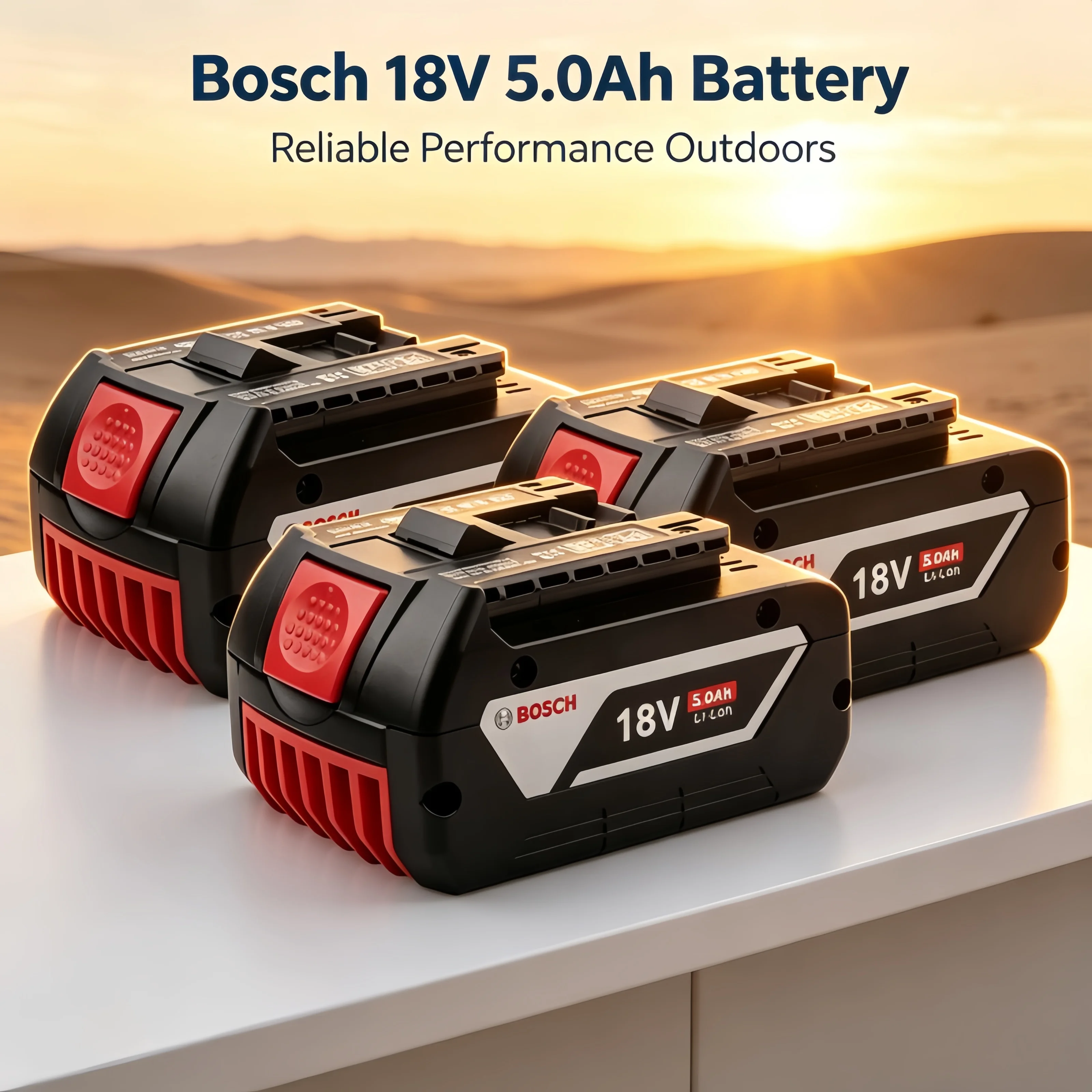 Оригинальный аккумулятор Bosch 18В без эффекта памяти, удобная зарядка в любое время, беспроводная система, аккумулятор для инструментов BAT609 BAT618 GBA18V80
