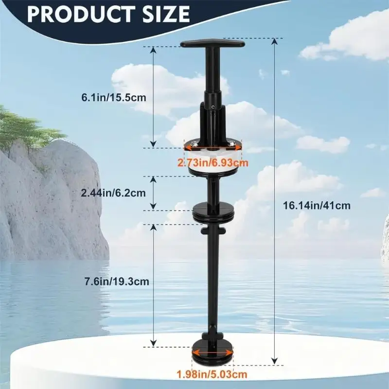 808F مكبس قضيب مجموعة من الملمس البلاستيكي مناسبة لمختلف صمامات البركة