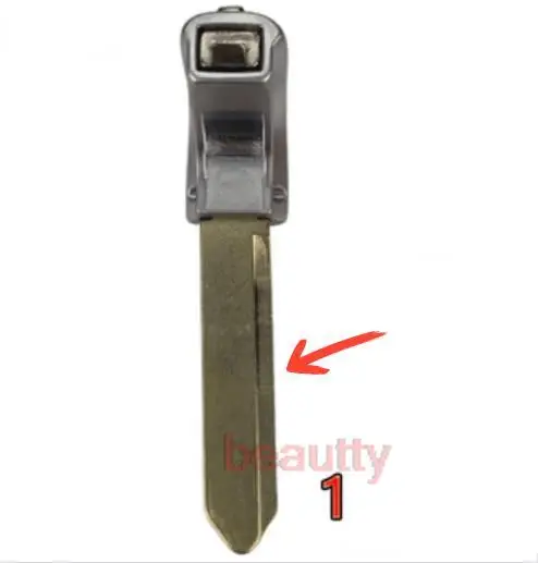 Smart card mechanical key embryo for BYD F0 G3 L3 S6 M6