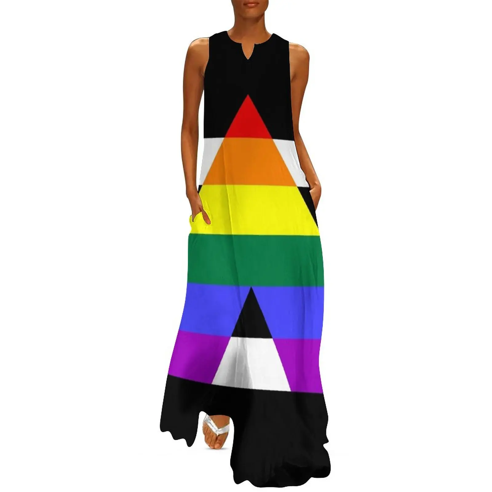 

Straight Ally Pride Flag Long Dress Clothing dress dresses