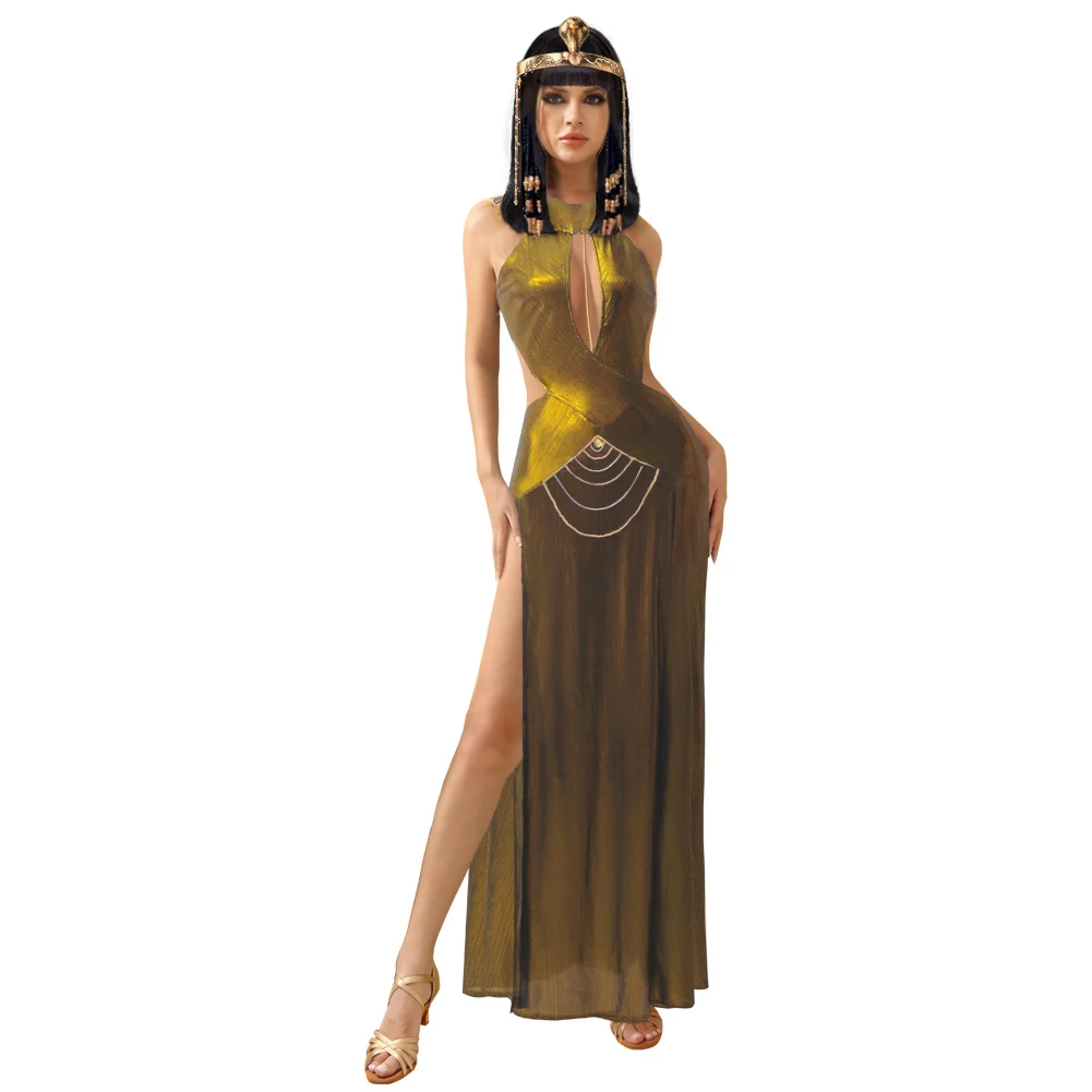 Women's Cleopatra Costumes ancient egypt costume adult Egyptian halloween Costume Queen Egyptian Costume Egyptian style costume