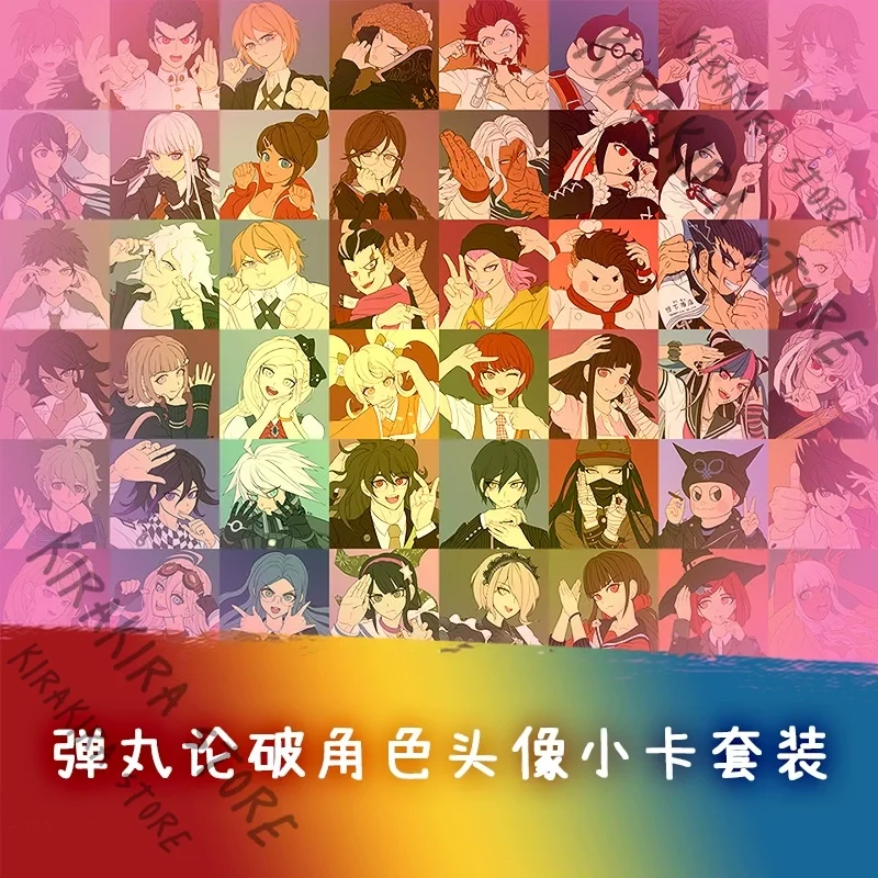 

Danganronpa Saihara Shuichi Korekiyo Shinguji Mondo Owada Character Avatar Series Cosplay Cards Peripheral Cute Collection Card