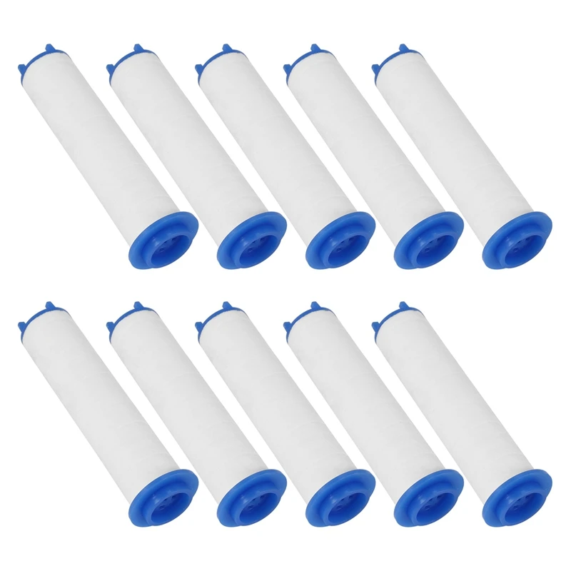 Hot 10Pcs Turbo Fan Shower Head Filters--Used For Propeller Driven Handheld Shower Head High Pressure - Shower Head