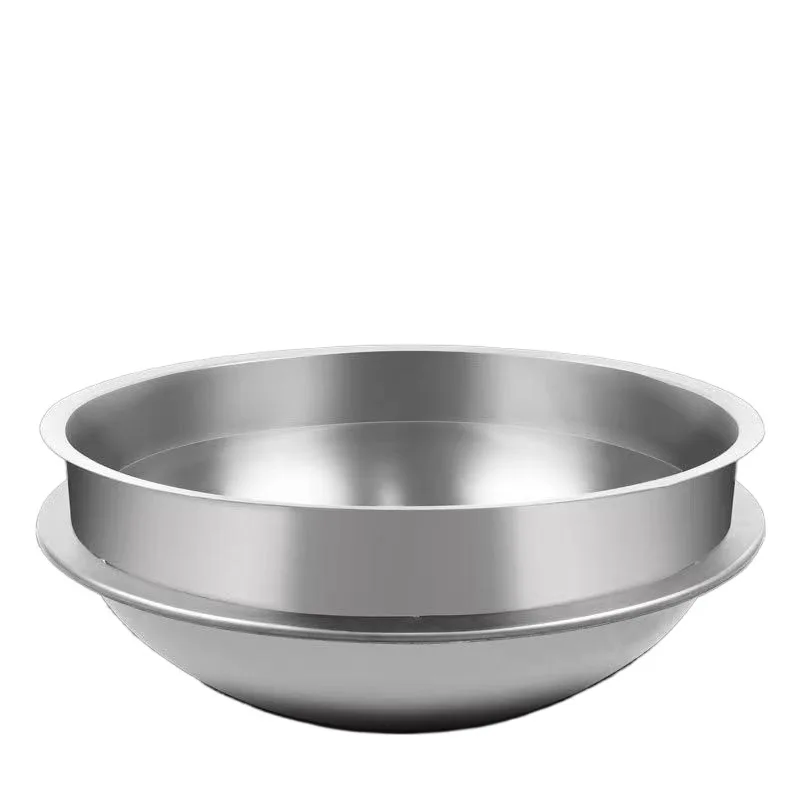 

Stainless steel cauldron, heightened, thickened, household, sti fry cooker